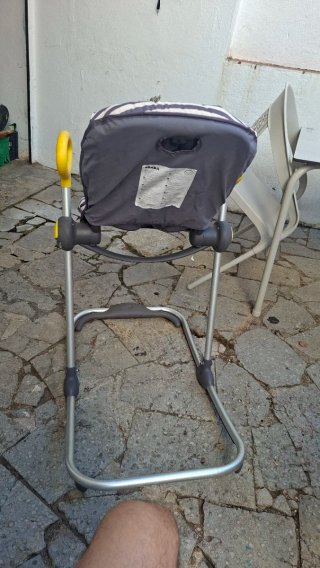 Hamaca para bebé con barra de seguridad