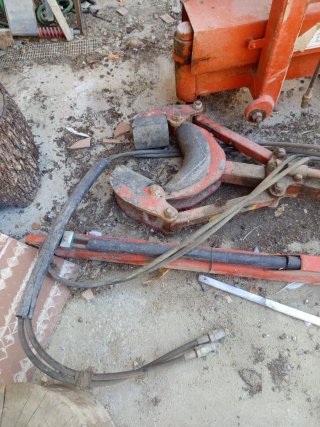 Pinza vibradora recolectora