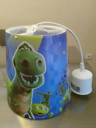 Lampada da soffitto Toy Story in carta