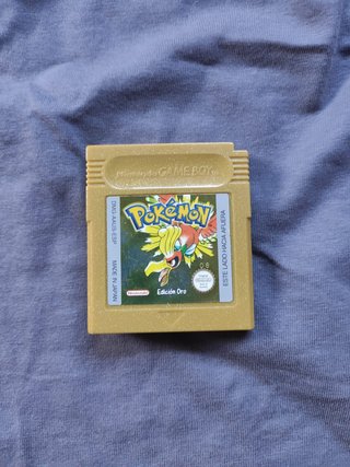 Pokemon Oro Game Boy Edición Española