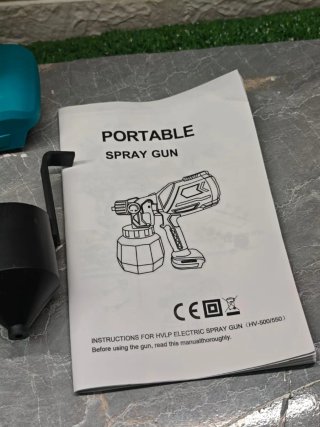 Pistola Pintura Inalámbrica 18V + 2 Baterías