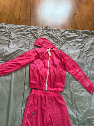 Conjunto Chándal Lacoste Rosa