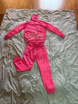 Conjunto Chándal Lacoste Rosa