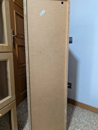Estantería Ikea Madera y Cristal
