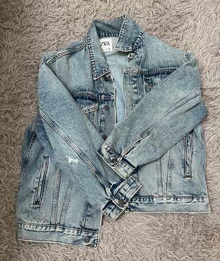 Cazadora vaquera oversize