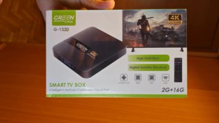 GREEN LYCA G-1330 Smart TV Box 4K UHD