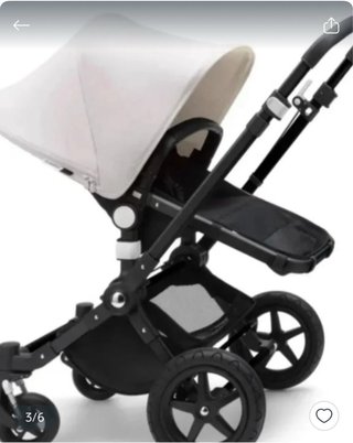 Bugaboo Cameleon 3 Chasis Negro