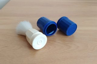 Porta sapone Gibbs e pennello da barba