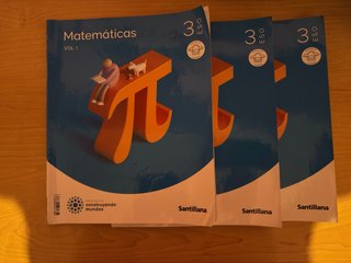 Libro matemáticas 3ESO