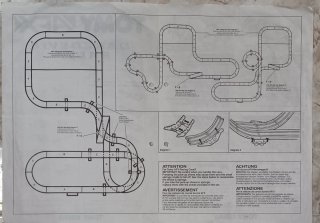 Pista de carreras Aurora AFX Daredevil Rally