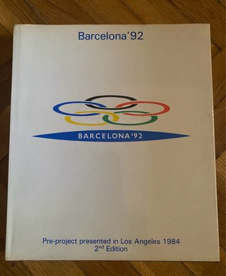 Libro Barcelona’92 (pre-project presented in USA