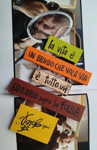 Targa Vasco Rossi La vita è un brivido