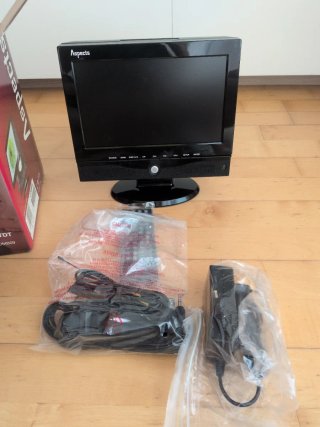 TV LCD 9 DVD TDT Aspects Negra