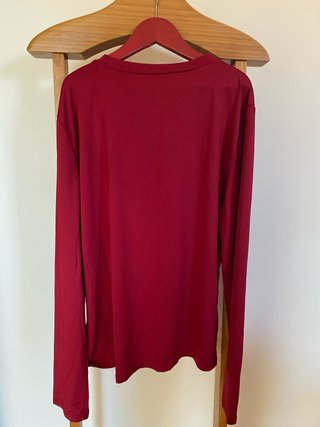 Camisola básica Shein vermelha