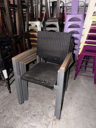 5 sedie da terrazzo 12€/pz