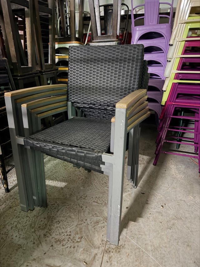 5 sedie da terrazzo 12€/pz