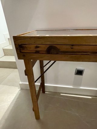 Consola antigua de imprenta