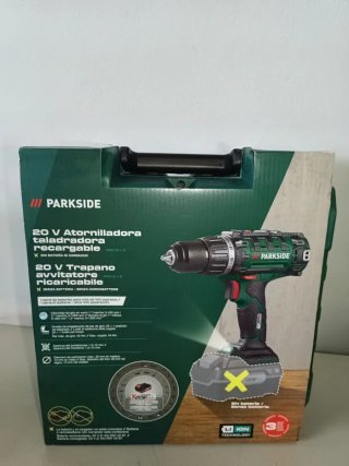 Taladro Atornillador Parkside 20V