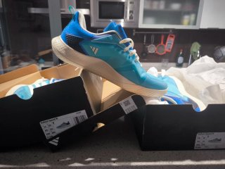Zapatillas pádel Adidas Defiant Speed M Azul
