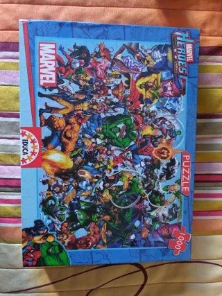 Puzzle Marvel Heroes Educa 1000 Piezas