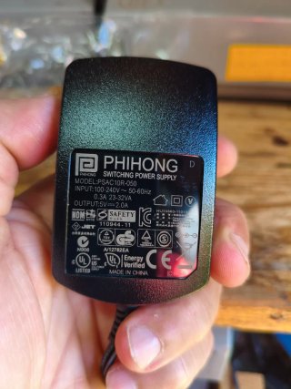 Alimentatori Phihong 5V 2A PSAC10R-050 (Nuovi)