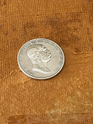 Moneda Antigua Plata FRANC IOS I D G IMP AVSTR REX