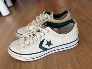 Converse Star Player Talla 40 Blanco/Verde