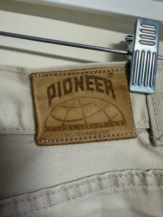 Pantalones vaqueros Pioneer beige hombre