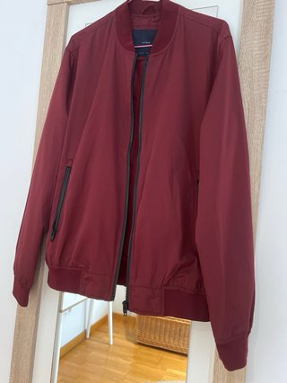 Chaqueta Bomber Lefties Granate Talla M hombre