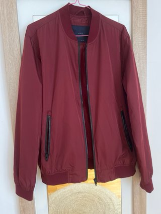 Chaqueta Bomber Lefties Granate Talla M hombre