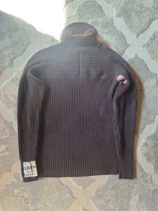 Jersey G-Star RAW cuello alto marrón