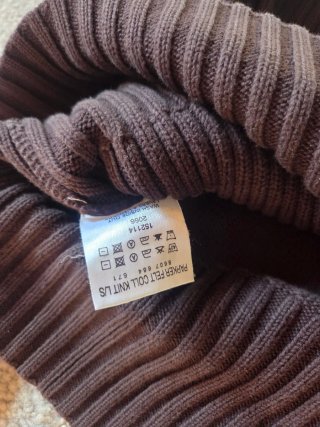 Jersey G-Star RAW cuello alto marrón