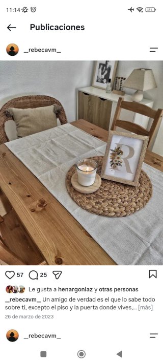 Mesa comedor y 4 sillas Ikea