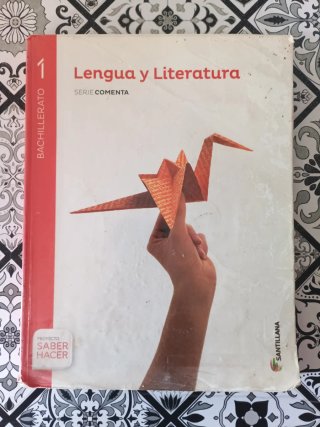 Libro Lengua y literatura santillana 1 Bachillerat