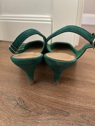 Zapatos de tacón Marypaz verdes talla 39