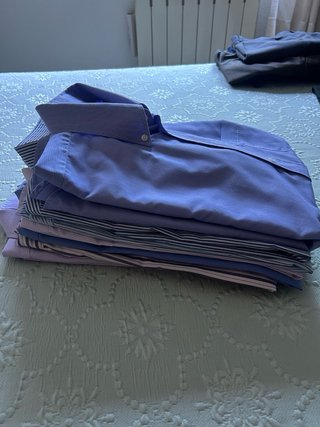 Lote 6 Camisas Vestir Manga Corta