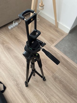 Trípode para móvil/cámara + funda