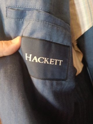 Americana Hackett Azul con rayas