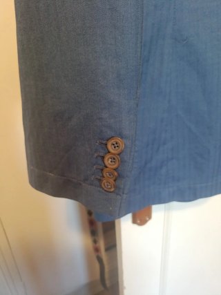 Americana Hackett Azul con rayas