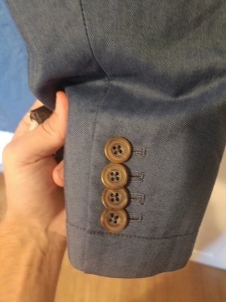 Americana Hackett Azul con rayas