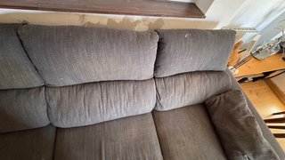 Sofá chaiselongue Vimle 2,66m con manchas