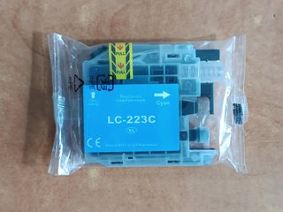 8 Cartuchos Tinta Brother LC223 (4 Colores)
