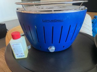 Barbacoa Lotus Grill sin humos azul