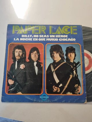 Disco Vinilo Paper Lace - Billy, No Seas Un Heroe