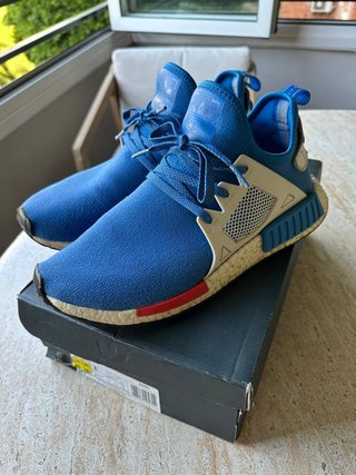 Adidas NMD XR1 Talla 45 2/3 Azul/Blanco
