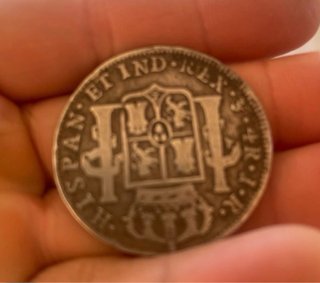 4 Reales Carlos III 1777 Potosí Plata