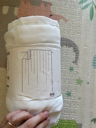 Cortina Ikea Stenfro 300x300cm Blanca