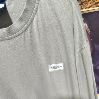 Camiseta Manga Larga Y2K Vintage Umbro Gris Talla
