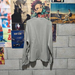 Camiseta Manga Larga Y2K Vintage Umbro Gris Talla