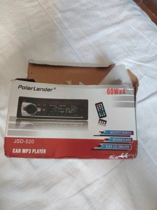 Autorradio PolarLander JSD-520 1 DIN MP3 nueva